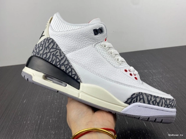 White 3 Jordan Reimagined Retro DN3707-100 Cement 0328